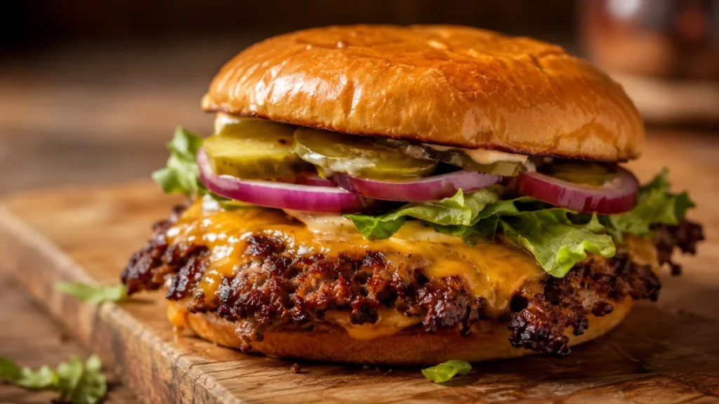 Smash Burger selber machen: So wird die Kruste richtig knusprig