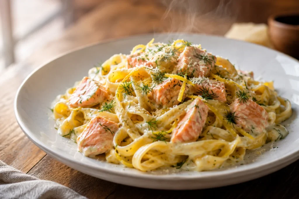 Lachs Pasta Rezept: Cremig, Schnell und in 20 Minuten Fertig