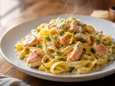 Lachs Pasta Rezept: Cremig, Schnell und in 20 Minuten Fertig
