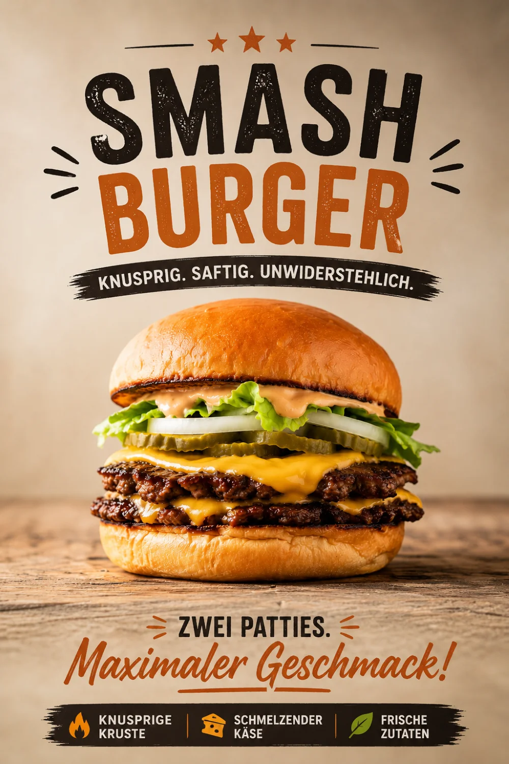Was ist ein Smash Burger – Technik und Rezept zum Nachmachen