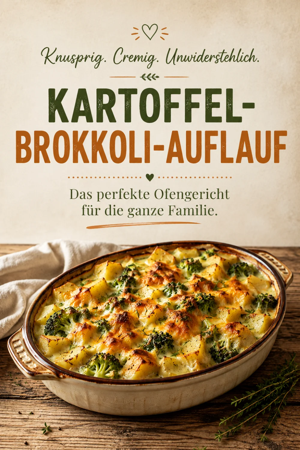 One Pot Gerichte Kartoffeln – alles aus dem Ofen, ein Blech